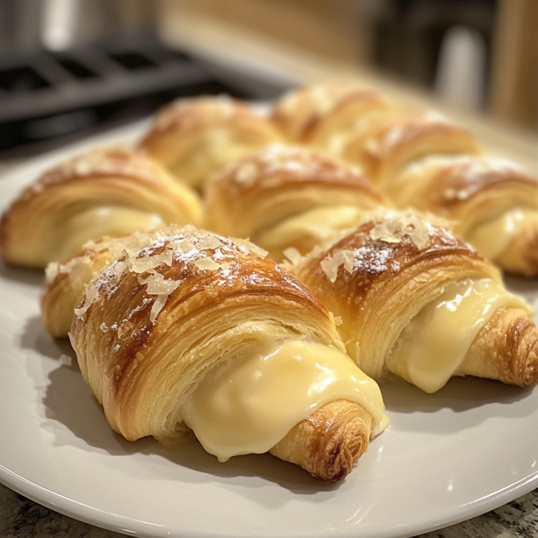 Lemon Cheesecake Crescent Rolls